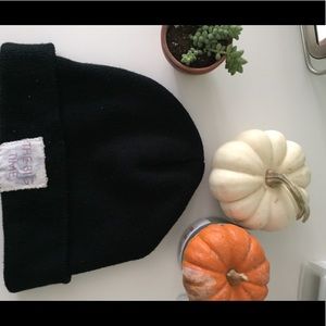 Black Vintage Band Beanie
